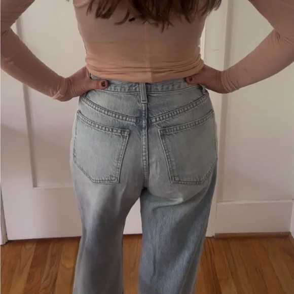 Doen Light Blue Flare Jeans